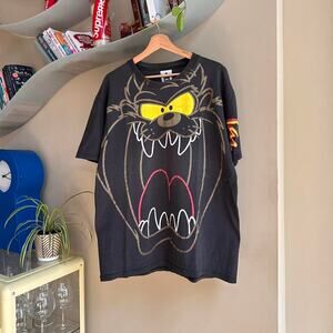 Vintage 1992 Taz Looney Tunes AOP Shirt